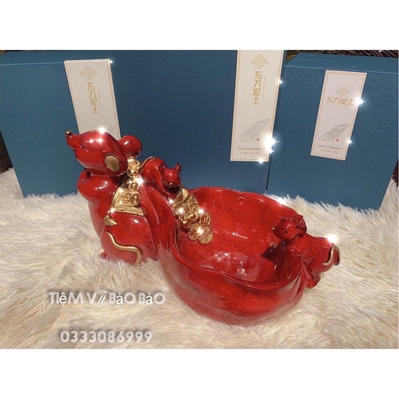 TƯỢNG DECOR CHÚ CHUỘT Dễ THƯƠNG ĐỰNG BÁNH KẸO-ĐỒ DÙNG TIỆN LỢI-TRANG TRÍ PHONG CÁCH BẮC ÂU