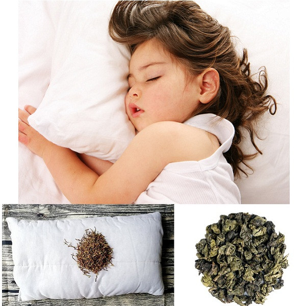 Gối Đầu Trà ô Long Cao Cap 