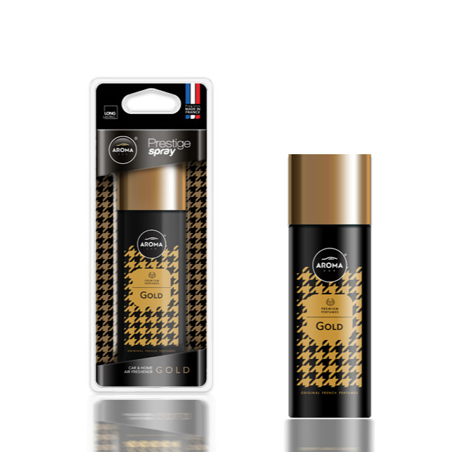 Nước hoa dạng xịt Aroma Car Prestige Spray 50 ml - Gold