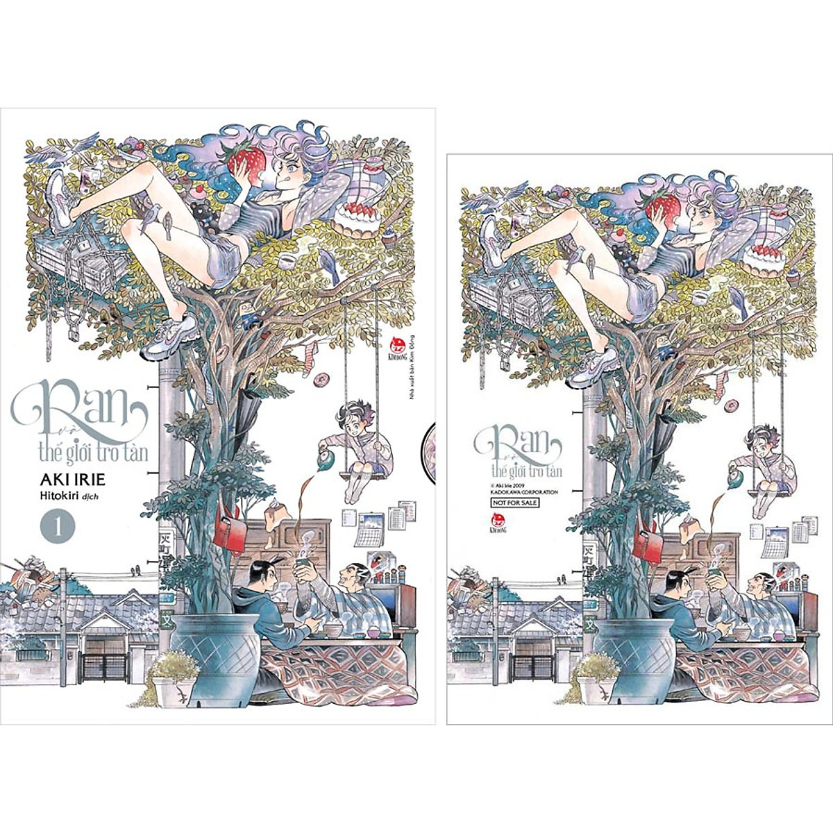 Truyện tranh Ran và thế giới tro tàn - Tập 1 - Tặng kèm Postcard + Obi - NXB Kim Đồng