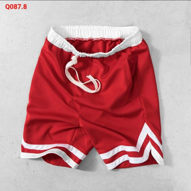 Quần thun ngắn unisex nhiều màu, vải mềm mịn thoáng mát y hình