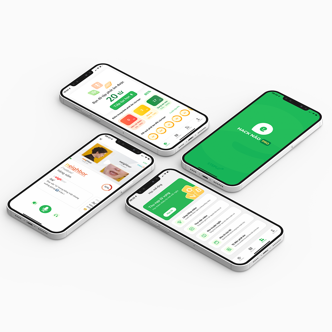 Sách - Hack Não 1500 - Tặng App Hack Não Pro học phát âm miễn phí