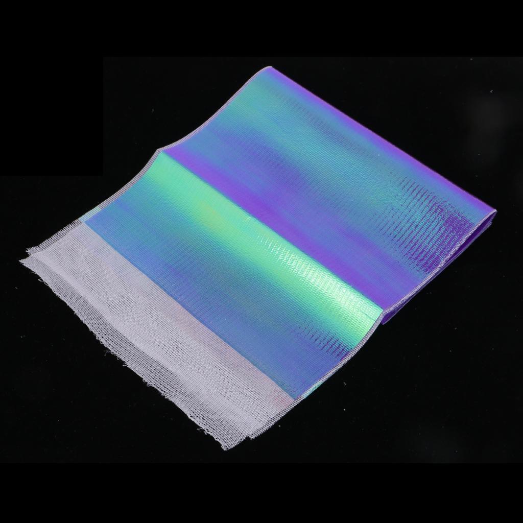 Fishing Lure Holographic Tape Fish Skin Tackle Craft Waterproof Reflective