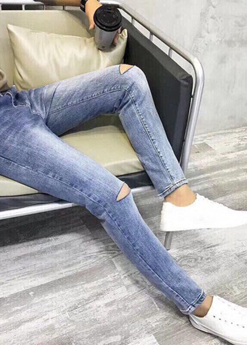 Quần Dài Jeans Hàn Quốc QJ111