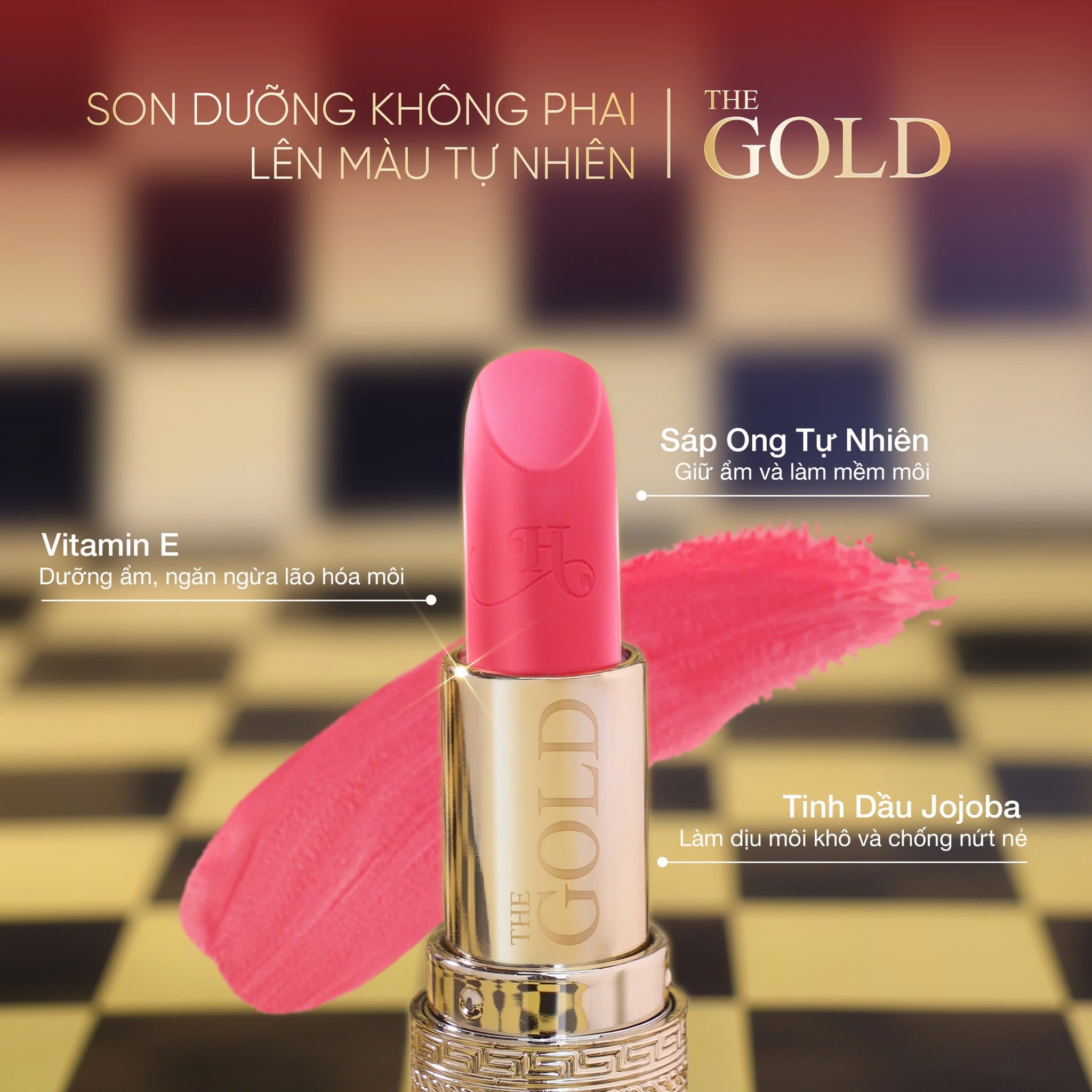 SON DƯỠNG KHÔNG PHAI THE GOLD HƯƠNG THỊ