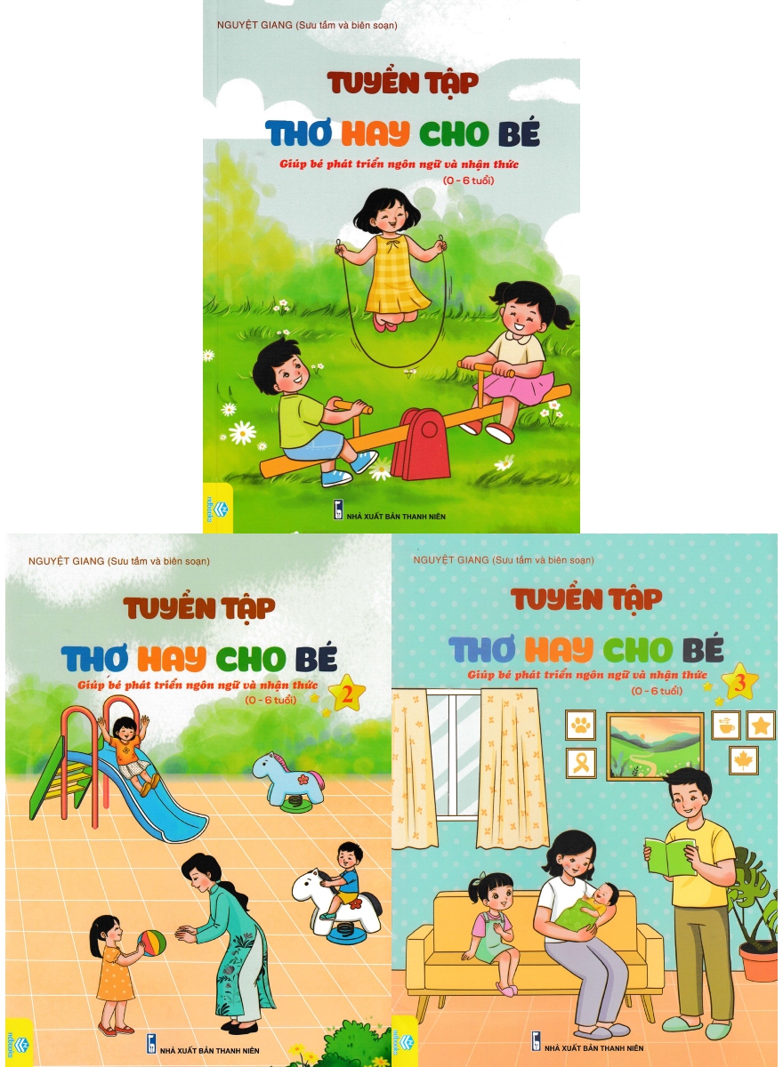 Combo ND - Tuyển Tập Thơ Hay Cho Bé - Giúp Bé Phát Triển Ngôn Ngữ Và Nhận Thức