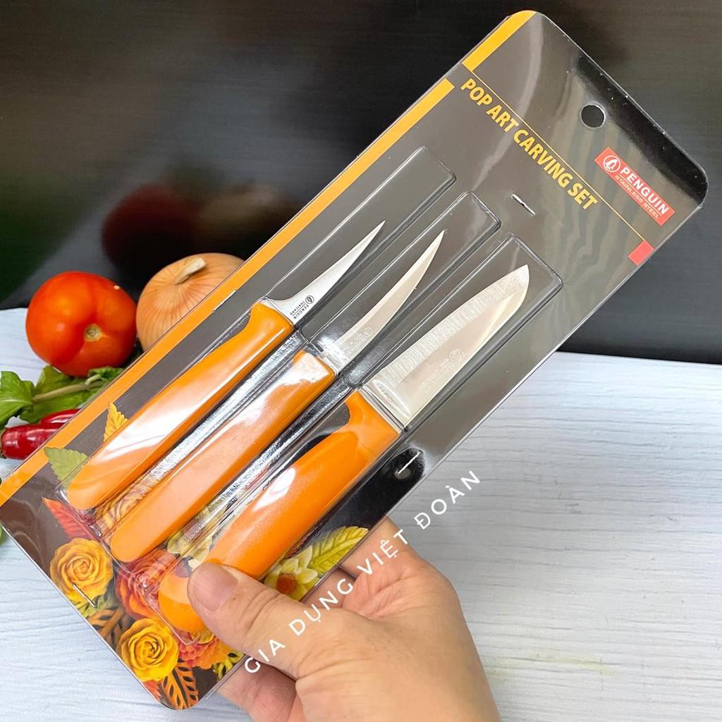 Dao Tỉa Hoa Quả Cao Cấp - Xuất Xứ Thái Lan. Lưỡi dao sắc bén, tạo ra sản phẩm rau củ rất đa đạng