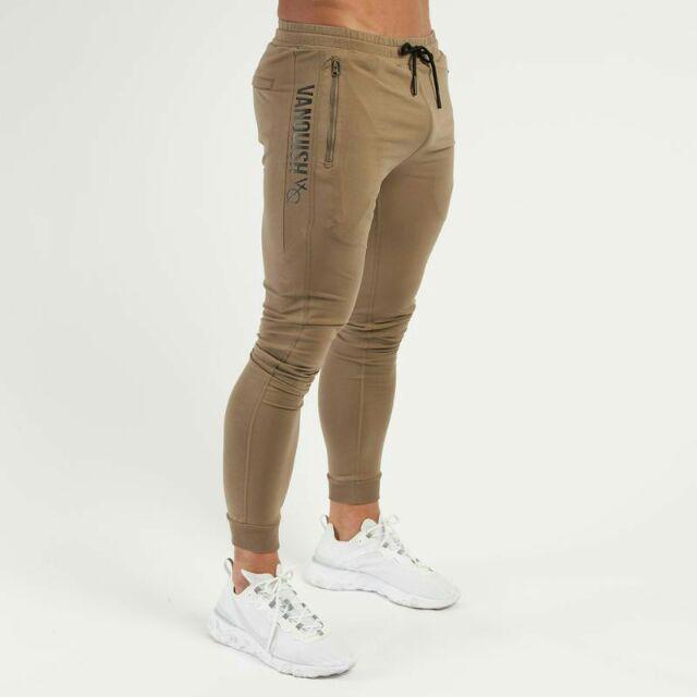 Quần dài tập gym nam vanquish Vq Sành Điệu thun co giản 4 chiều 6 màu