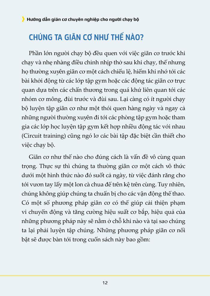 Giãn Cơ Chuyên Nghiệp Cho Người Chạy Bộ