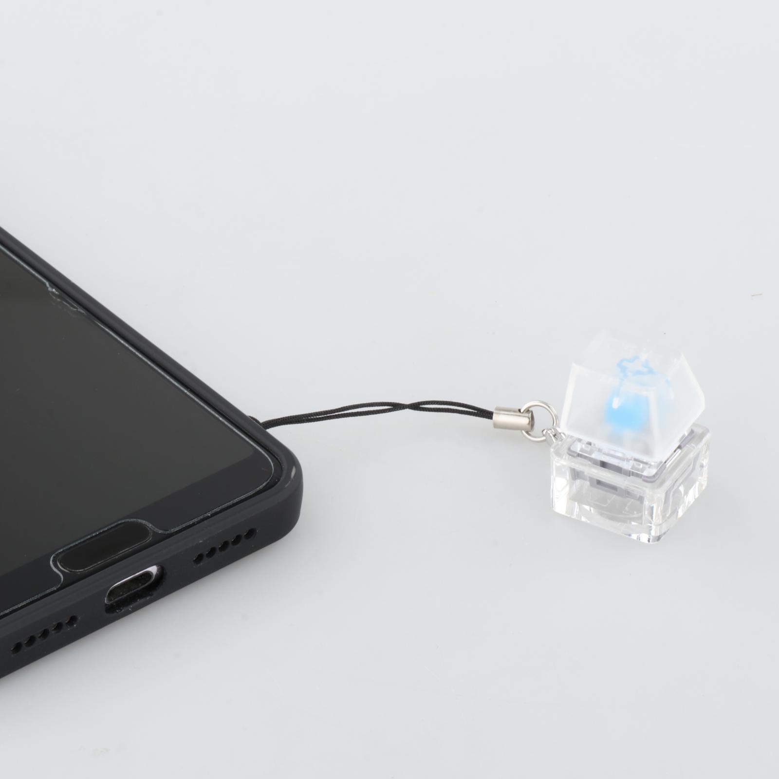 Mechanical Keyboard Switch Tester Pendant Key Rings Toy Decoration DIY