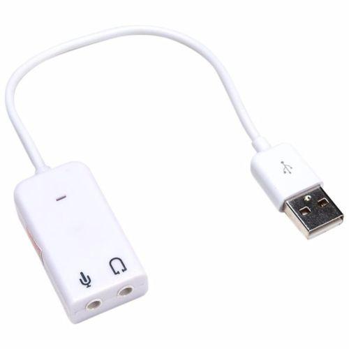 Usb Âm Thanh Adapter 7.1 Channel Ra 2 Jack Mic Và Audio