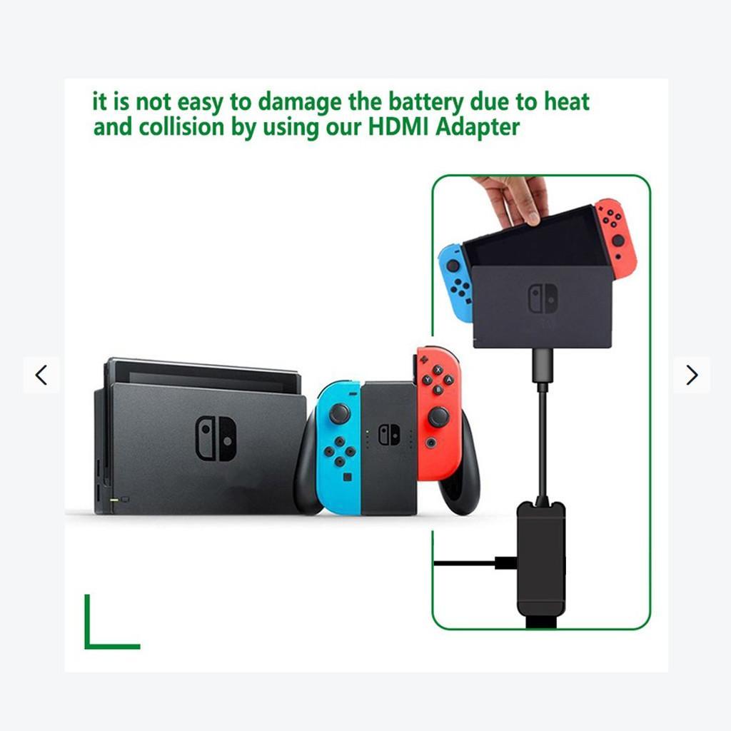For Nintendo Switch Type C to HDMI Adapter USB 3.0 Hub Dock Converter Cable