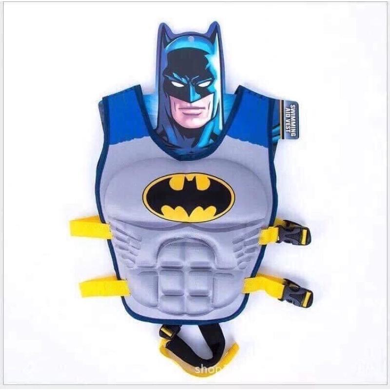 Phao bơi cơ bắp hình người dơi Batman- Sản phẩm an toàn cho bé ( có video quay thật)