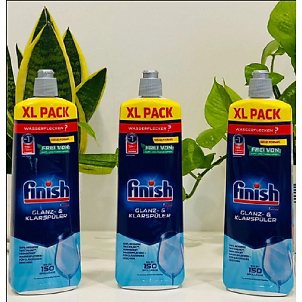 Combo 3 chai Nước làm bóng bát finish 800ml dùng cho máy