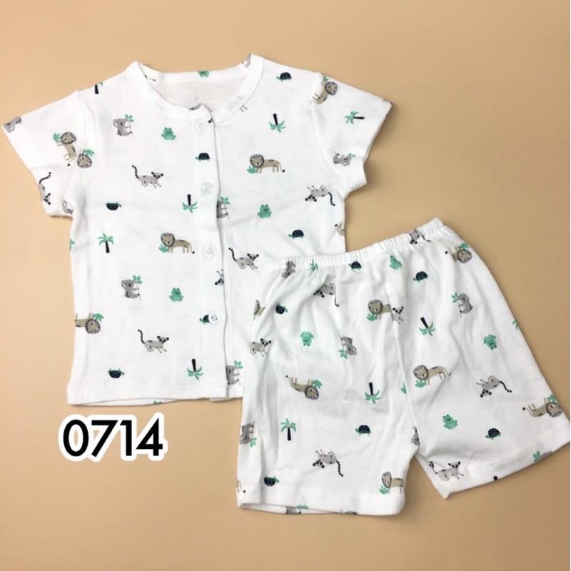 Bộ cộc thun cotton bé trai, bé gái