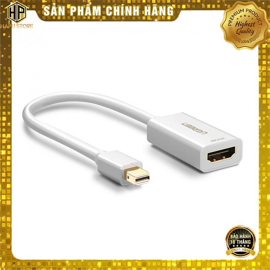 Cáp chuyển Mini Displayport sang HDMI Ugreen 40361 hỗ trợ 4K,2K chính hãng - Hàng Chính Hãng