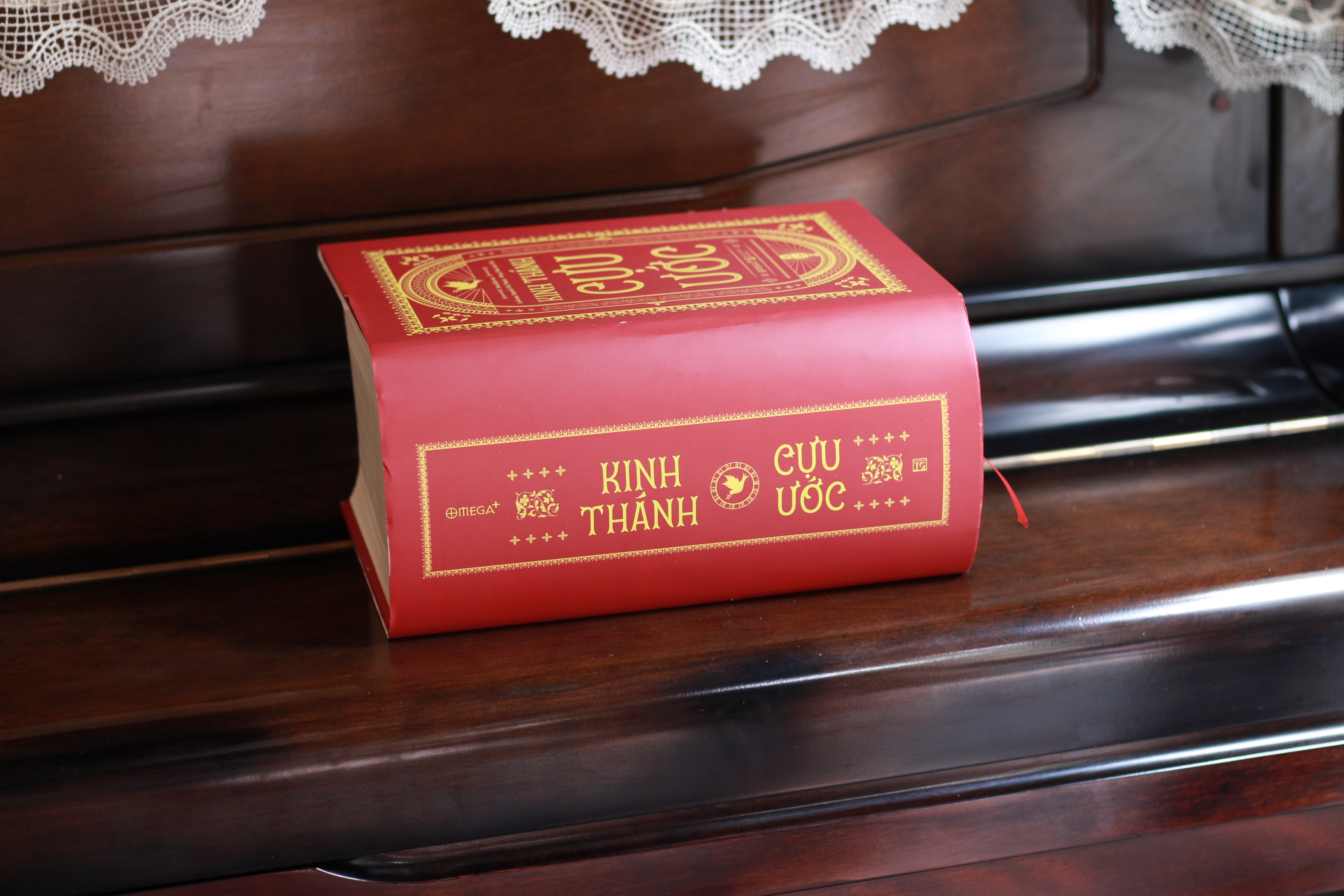 (Combo 2 Cuốn) KINH THÁNH - CỰU ƯỚC &amp; TÂN ƯỚC - Linh mục Nguyễn Thế Thuấn - (Bìa Cứng)