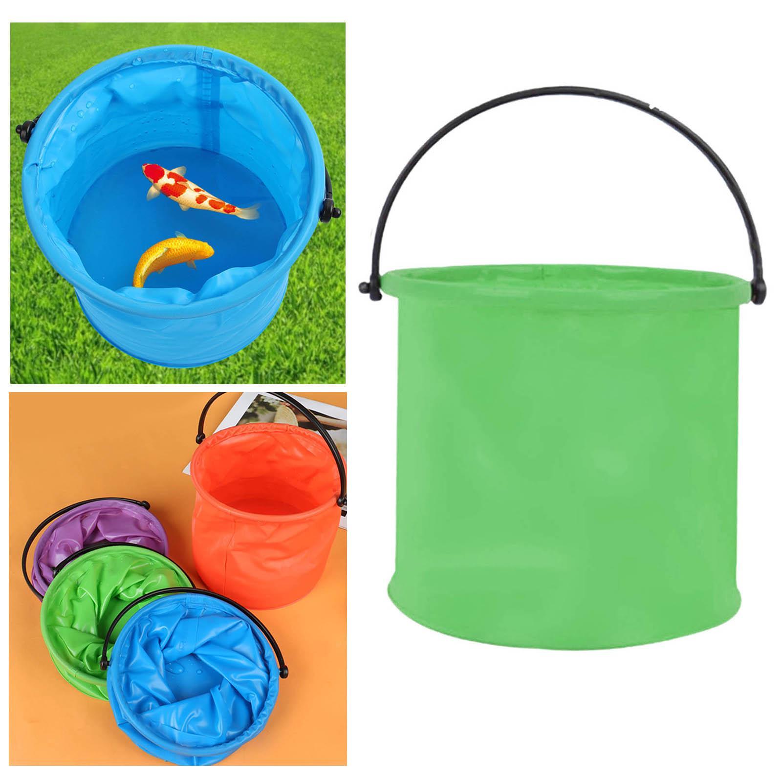 Multifunctional Collapsible Bucket Wash Basin for Backpacking Camping Hiking
