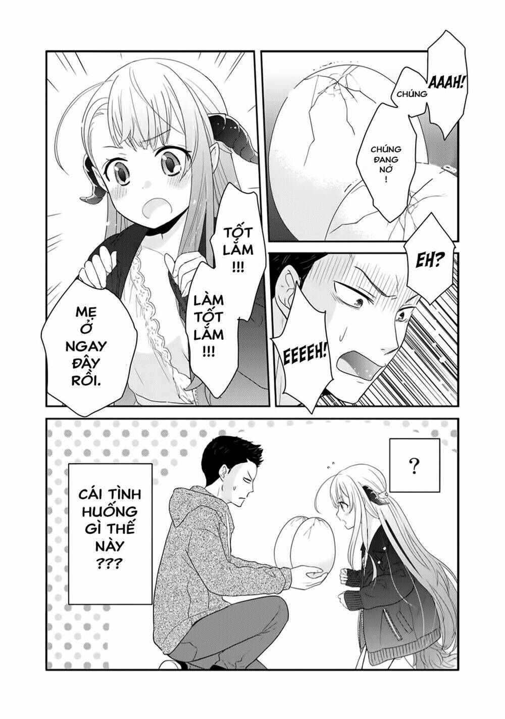 on the way home, i got a bride and twin daughters, but they were dragons chapter 1 23