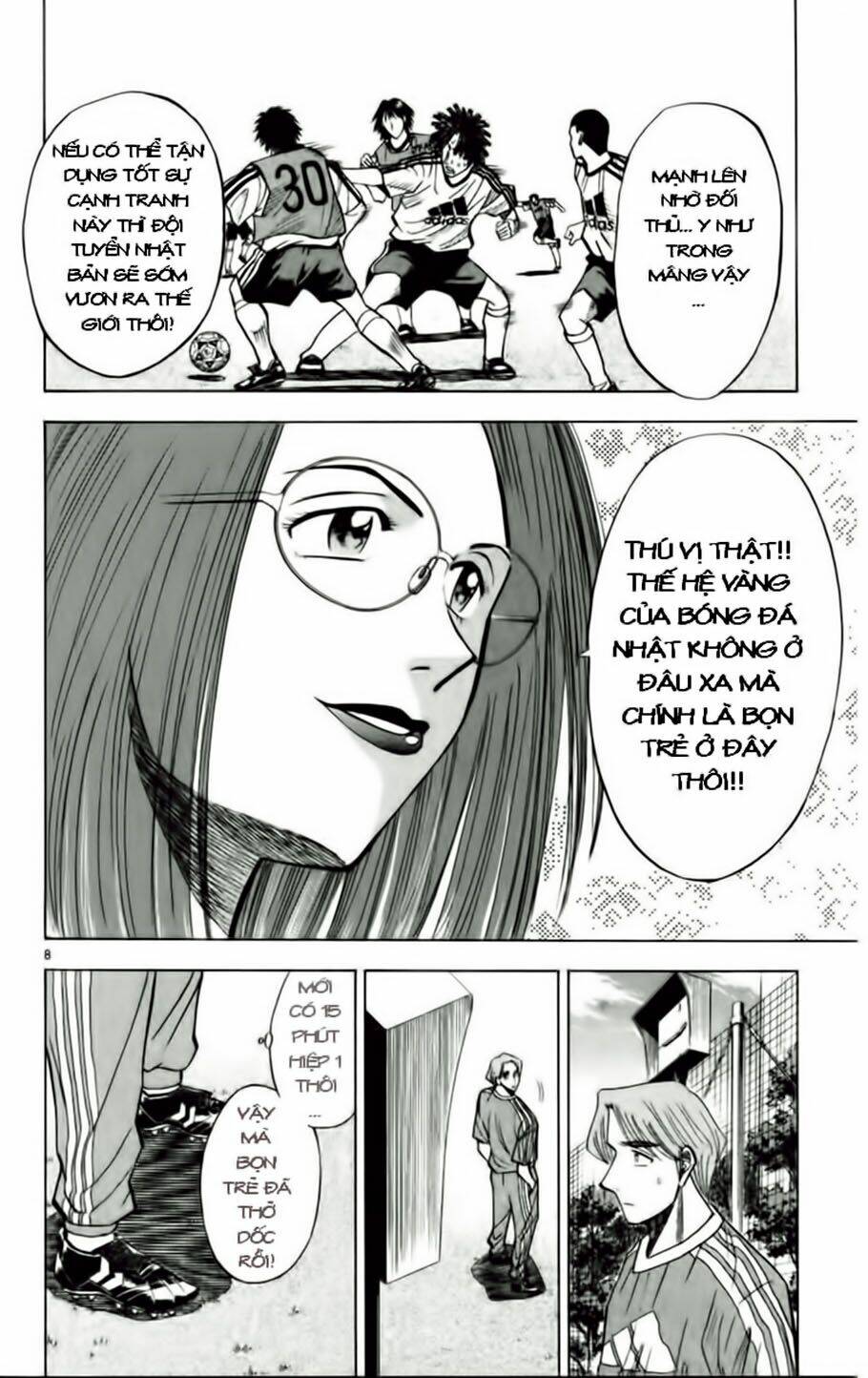 vũ điệu trên sân cỏ - fantasista chapter 52 8