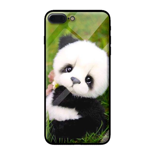 Ốp kính cường lực cho iPhone 7 Plus  GẤU 2 - Hàng chính hãng