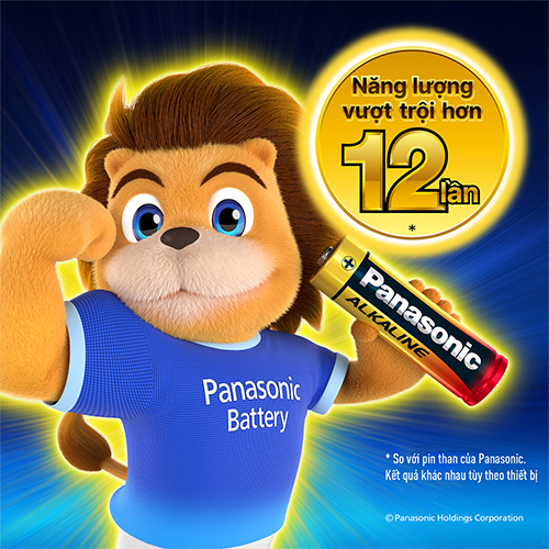 Hộp Pin kiềm Panasonic Alkaline AA LR6T/2B-V (24 viên) - Hàng chính hãng