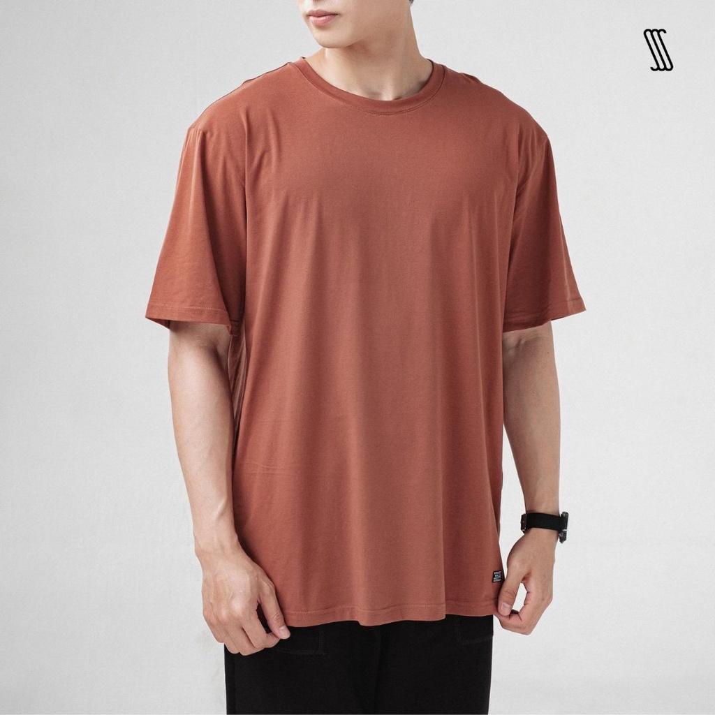 Áo thun cotton nam nữ unisex SSSTUTTER phông trơn nhiều màu cổ tròn ngắn tay thấm mồ hôi GREAT LIFE TEE - REGULAR