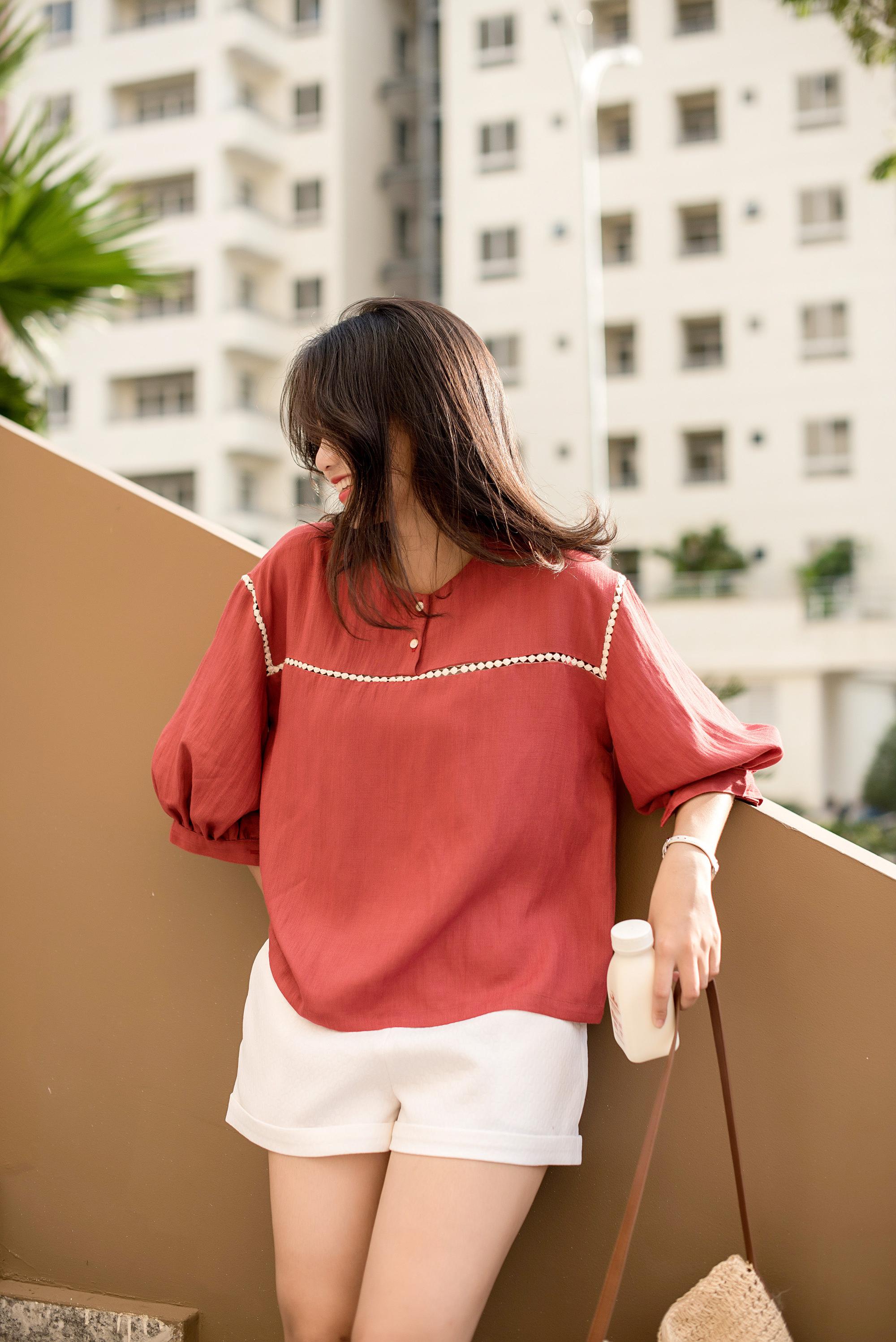 Áo tay lỡ phồng RD2
