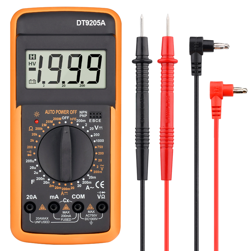 ĐỒNG HỒ ĐO ĐIỆN VẠN NĂNG DT-9205A