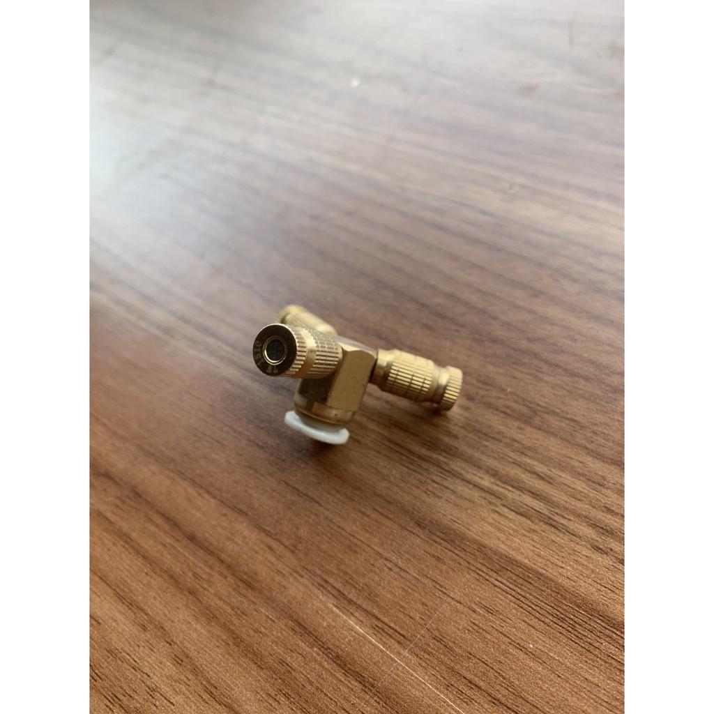 Béc phun sương. béc cuối chia 3 sử dụng ống 8mm