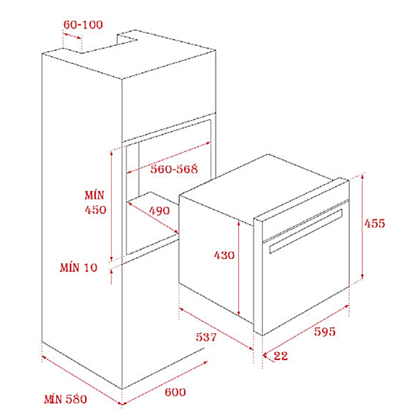 Lò hấp điện TEKA HLC 847 SC - Hàng Chính Hãng