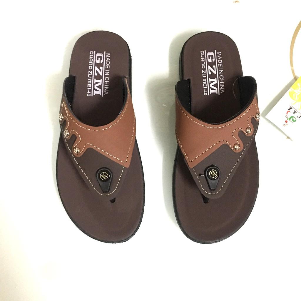 Dép Tông nam = Sỏ Ngón Nam Dép kẹp, Đế Cao Su Non, Êm Chân, Siêu Bền, Thiết Kế Thời Trang, Sành Điệu Size 41- 45