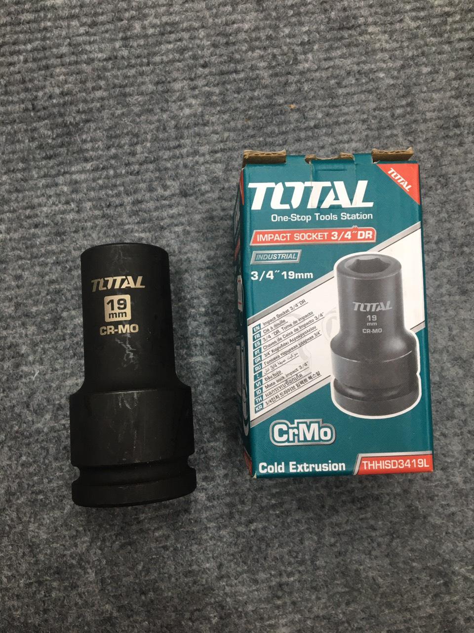 ĐẦU TUÝP TÁC ĐỘNG 3/4INCH SIZE 19MM-48MM TOTAL - HÀNG CHÍNH HÃNG