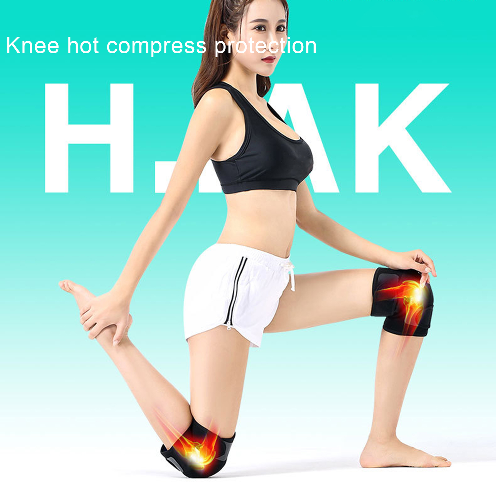 Đai quấn hỗ trợ khớp gối từ tính Safety Magnet Knee Brace Belts for Daily Use