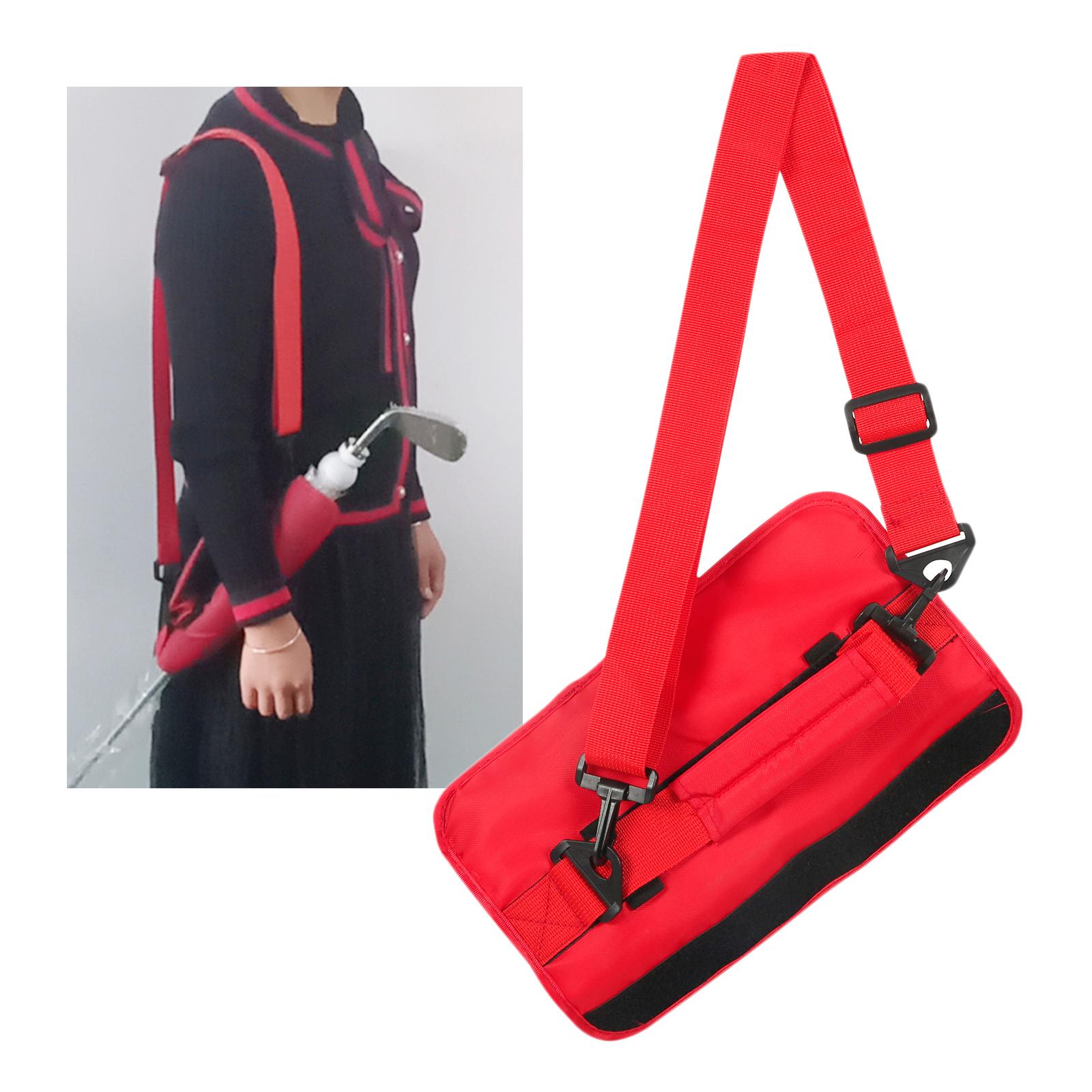 Golf Portable Mini Carry Bag Shoulder Sleeve Bag Great for Golf Course with Handle & Shoulder Straps