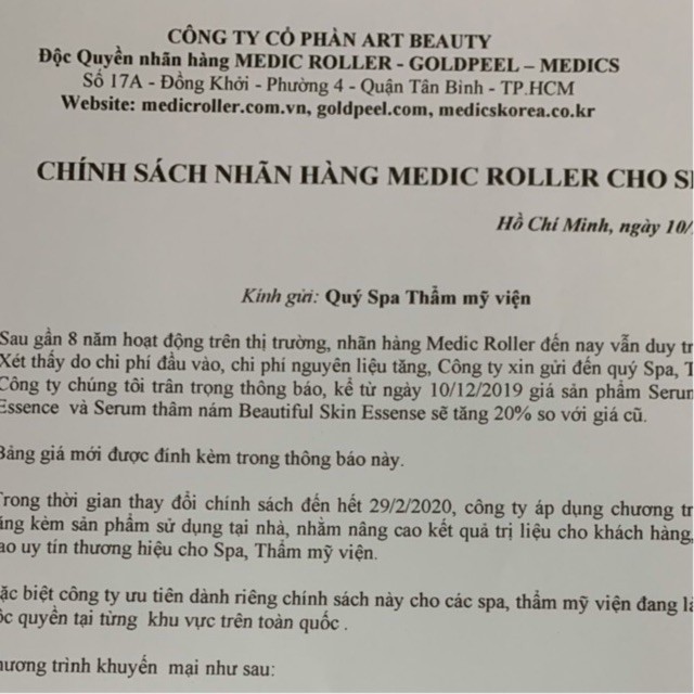 Serum Giảm Mụn - Thâm Medic Roller Compact Essence