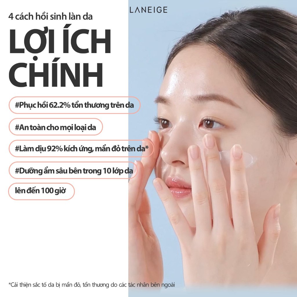 Kem Dưỡng Ẩm Dành Cho Da Thường Và Da Khô Laneige Water Bank Blue HA Cream Dry 50ml