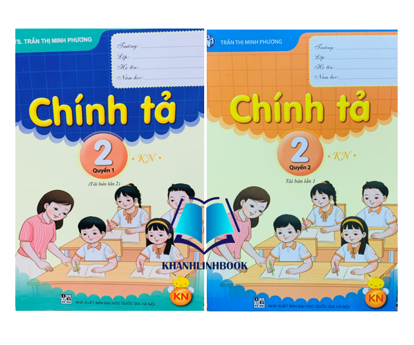 Sách - Combo vở chính tả 2 - quyển 1 + 2
