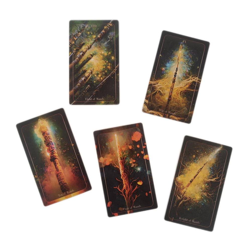 [Size Gốc] Bộ bài Delusion Tarot 78 lá bài 7x12 Cm đá thanh tẩy