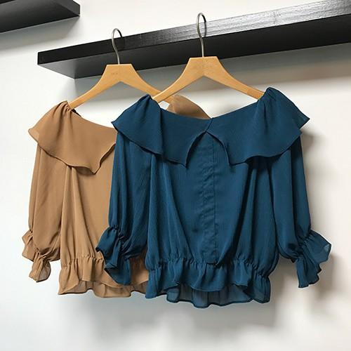 TK260-ÁO VOAN TRỄ VAI BÈO TAY LỠ S-6XL