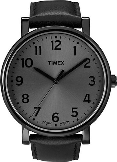 Đồng Hồ Dây Da Men's Timex T2N346MK  Classic Oversized (42mm)