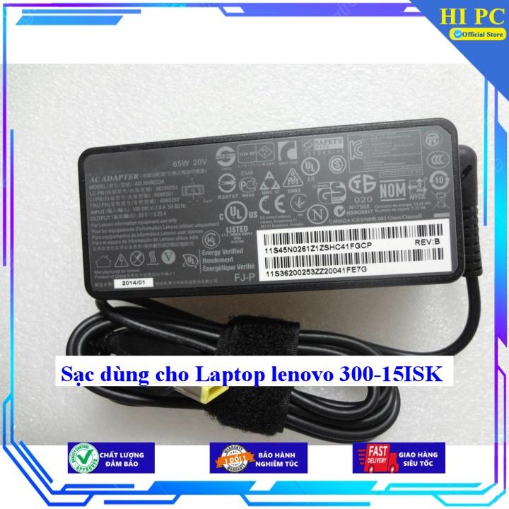 Sạc dùng cho Laptop lenovo 300-15ISK - Kèm Dây nguồn - Hàng Nhập Khẩu