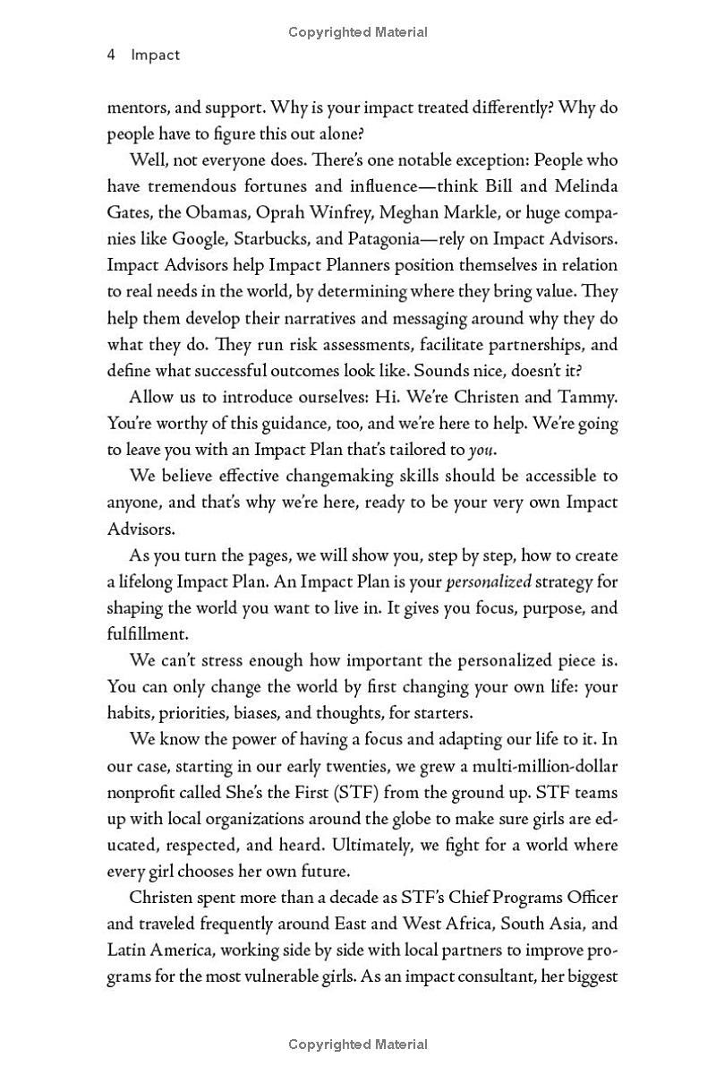 Impact: A Step-By-Step Plan To Create The World You Want To Live In
