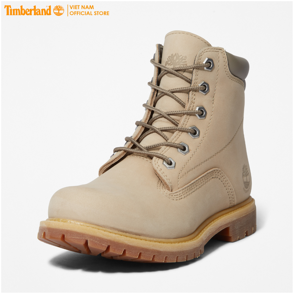 Timberland Giày Boot Nữ - Women’s Waterville 6-Inch Waterproof Boot Light Beige Nubuck TB0A2M26HJ