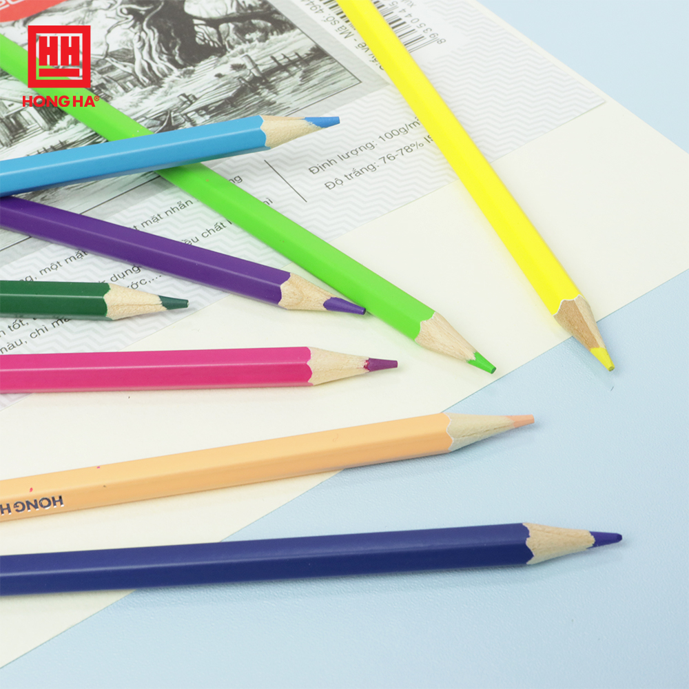 Bút chì màu Hồng Hà Little King 18 màu - 8125