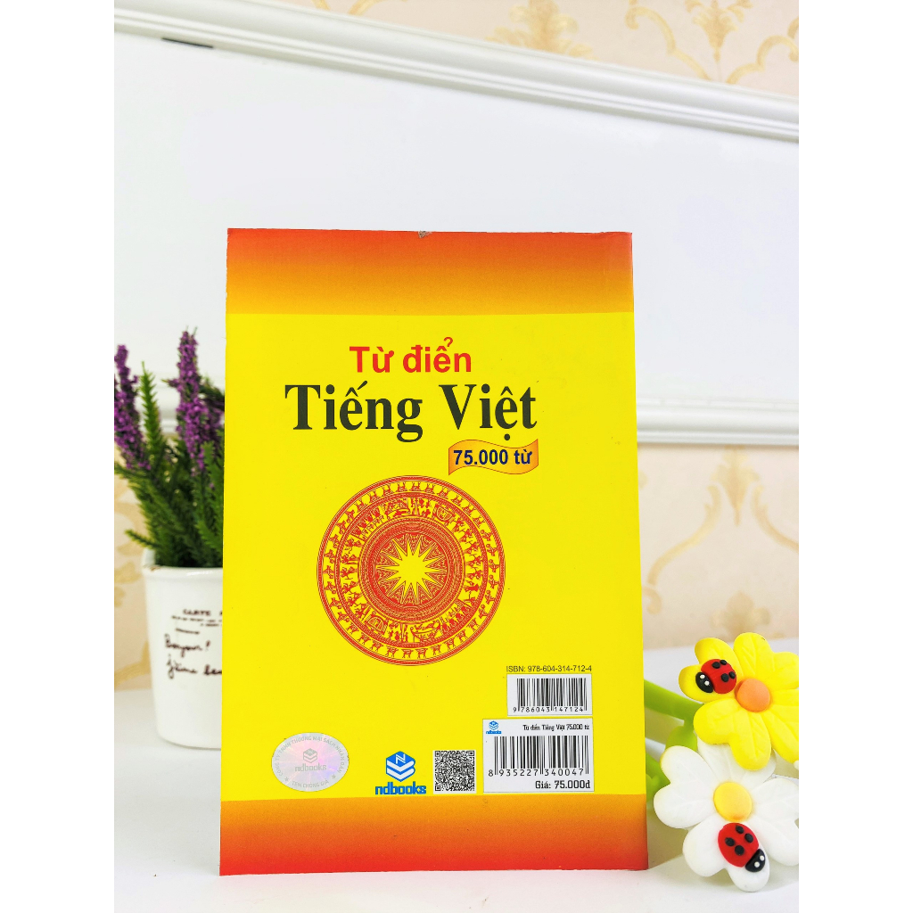 Sách - Từ Điển Tiếng Việt 75.000 từ (Trống Đồng Vàng) - ndbooks