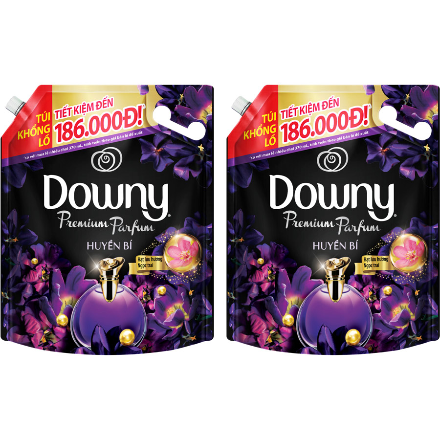 Combo 2 Nước Xả Vải Downy Huyền Bí (3L/Túi)