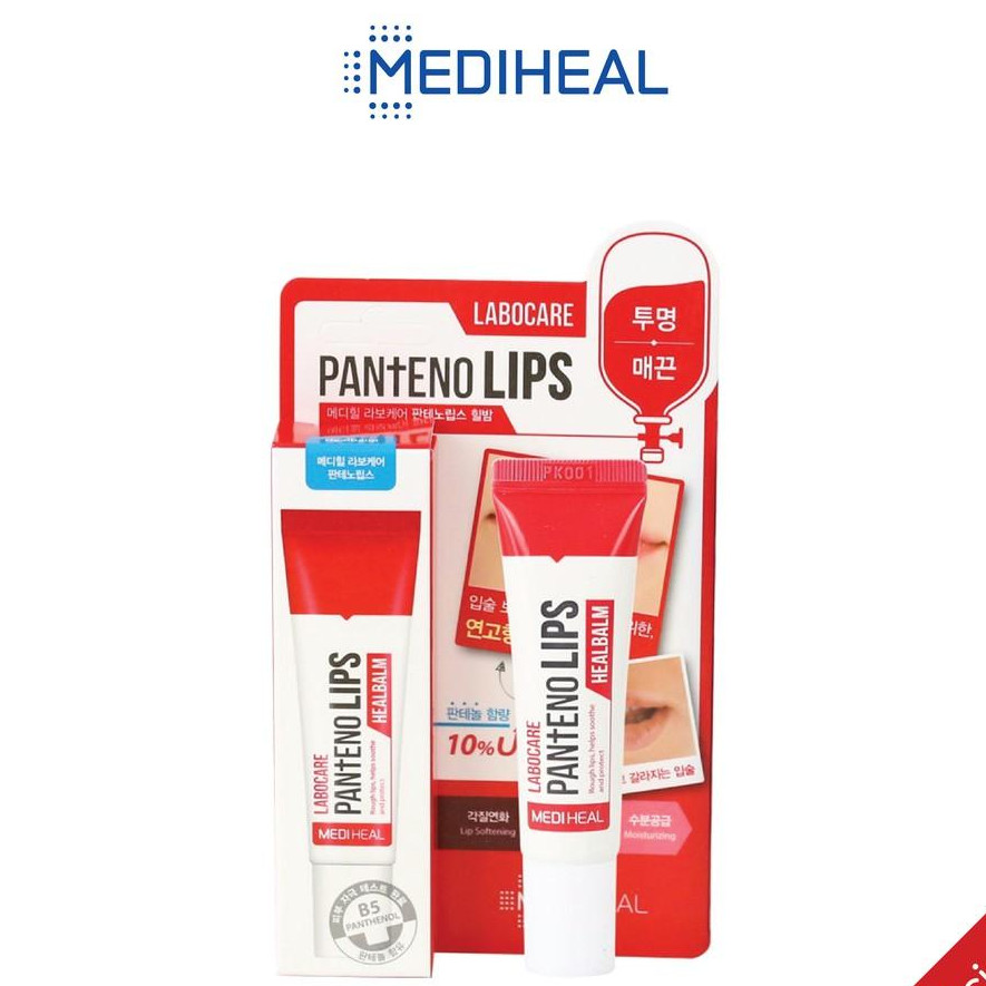 Son Dưỡng Môi Ban Đêm Mediheal Labocare Pantenolips Healbalm 10ml