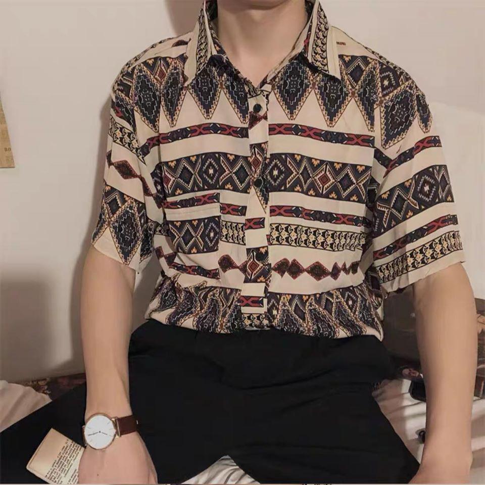 Được Kiểm Hàng Trước Áo sơmi tay lỡ unisex HÀNG SIÊU CẤP