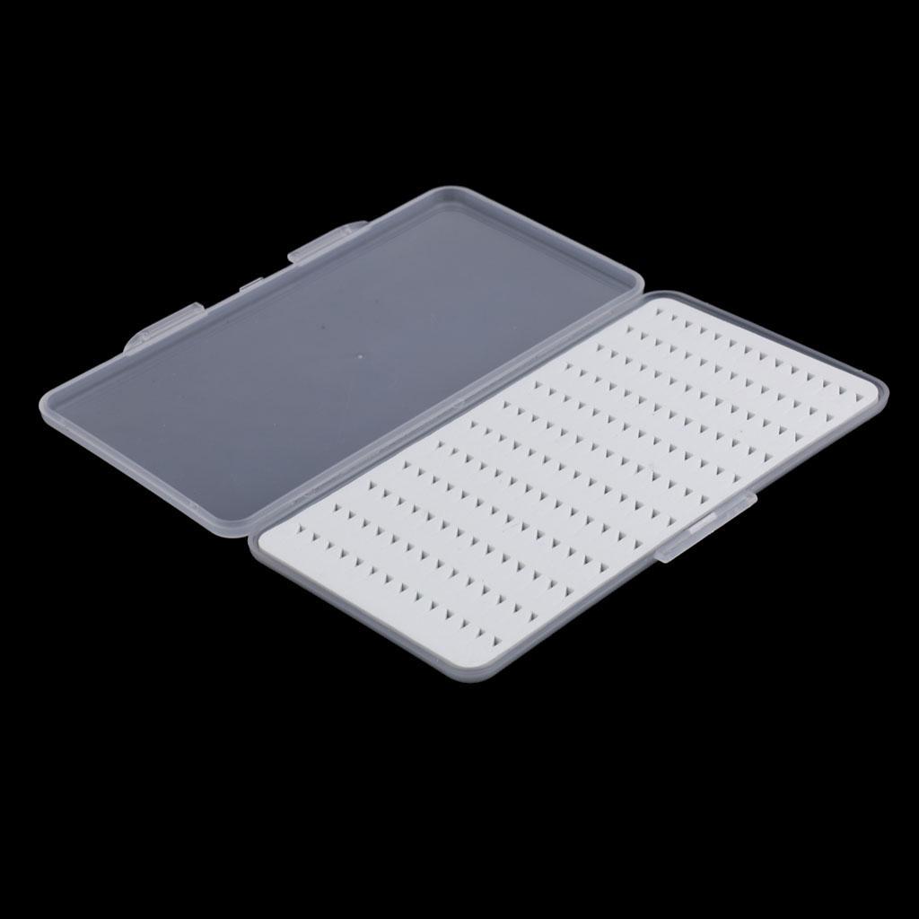 2pcs Fly Fishing Box Super Slim Waterproof Fishing Flies Lure Box 2 Size